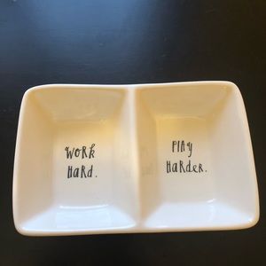 Rae Dunn double dish